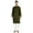 Dark Olive Green, variant on Atasi Indian Mens 2 Piece Kurta Pajama Set Henley NeckCasual Long Kurta