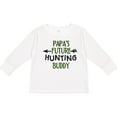 thumbnail image 3 of Inktastic Papas Future Hunting Buddy Boys or Girls Long Sleeve Toddler T-Shirt, 3 of 5