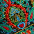 thumbnail image 3 of Chapeaux Turban Ethniques Style Mexicain Broderie Fleurs Mode Vintage Respirant pour Femmes Rouge, 3 of 6