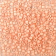 thumbnail image 2 of Miyuki Delica Seed Bead 11/0 Light Peachy Coral Pink Glazed Luster Opaque, 2 of 2