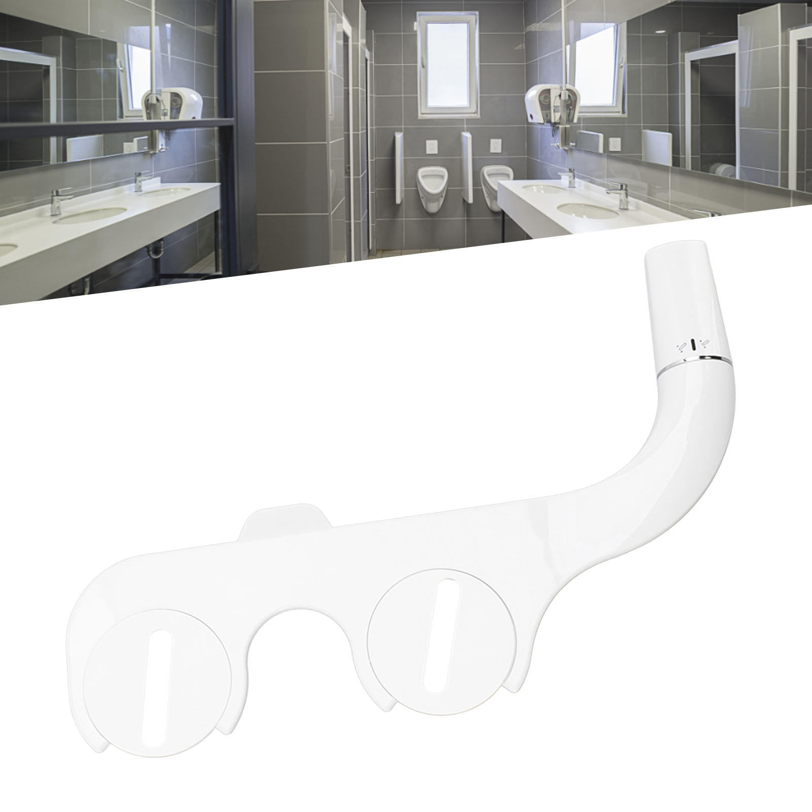 BIMZUC Ultra Slim Dual‑Nozzle Bidet Seat Attachment – Self‑Cleaning, Soft Water Spray, Ultrasound‑Welded Design for Comfort & Hygiene