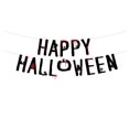 thumbnail image 2 of Bandera de la Bandera de las Decoraciones de la Fiesta de Halloween para el Lugar Y el Dormitorio,Material de Poliéster para la Pared de la Puerta Fácil Instalación Bandera de Tirar Festiva,Decoracion, 2 of 2