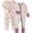 Red, variant on Bamboo Baby Pajamas ,Soft Zipper Long-Sleeved Baby Bodysuits Sleepwear for Newborns & Infants 0-24 Months,2 Pack Unisex Toddler Pajamas
