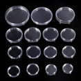 thumbnail image 2 of 10Pcs Clear Coin Capsules Plastic Box Coin Protector Gasket Coin Holder Case Storage Organizer Great Coin Cases 18mm-50mm 24mm, 2 of 6