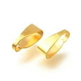 thumbnail image 2 of 1000pcs Brass Snap on Bails for Pendants Golden 7x3x3mm Hole: 6x2mm DIY, 2 of 3