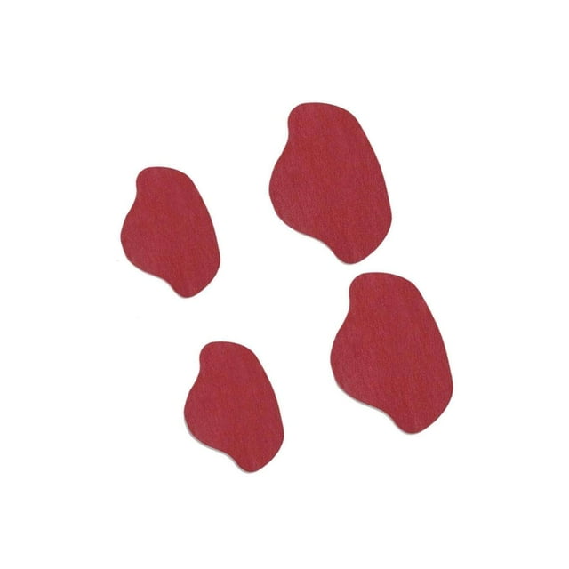 Xingzhi Chaussures Talon Semelles Talon Réparation Talon Bâton pour Hommes et Femmes Talons Hauts Vin Rouge