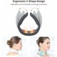 thumbnail image 3 of Masajeador de cuello inteligente, masajeador de cuello portátil, masajeador de cuello de pulso eléctrico con función de calentamiento, 6 modos y 15 niveles de potencia para el hogar y la, 3 of 5