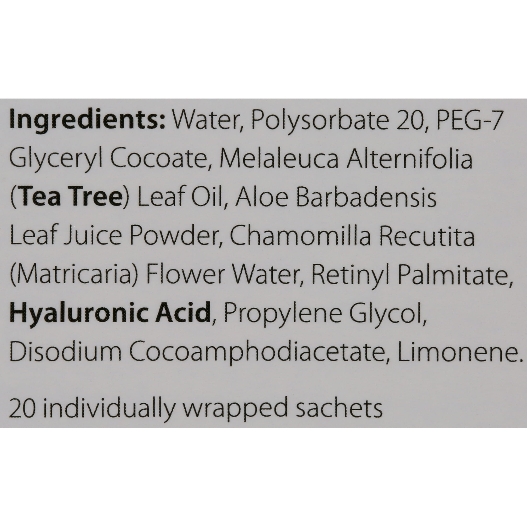 OPTASE TTO Eyelid Cleansing Wipes, Individually Wrapped With Tea Tree Oil for Dry Eyes, Stye, 20 Count