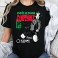 thumbnail image 2 of 2025 CONCACAF vs Blue Lock Mexico Gold Cup Champions T-Shirt, Men's And Women's Graphic Tee 100% Cotton by TBun, Full Sizes S-5XL, 2 of 5