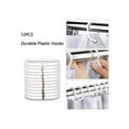 thumbnail image 4 of 4Pcs/Set Valentine's Day Decor Bathroom Rugs Set Shower Curtain Toilet Lid Cover, 4 of 5