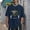 Navy, variant on Men T Shirts Wild Graphic T Shirt for All Soft Breathable Short Sleeve Retro Western Style Country Music Top