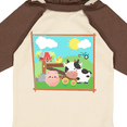 thumbnail image 4 of Inktastic Farm Animals with Cow, Chick and Pig Boys or Girls Long Sleeve Baby Bodysuit, 4 of 5
