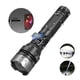 thumbnail image 1 of Linterna LED de alta potencia | Linterna portátil recargable | Luz blanca intensa de largo alcance con función de zoom | Carga USB | Diseño telescópico | para acampar al aire libre, senderismo, 1 of 9