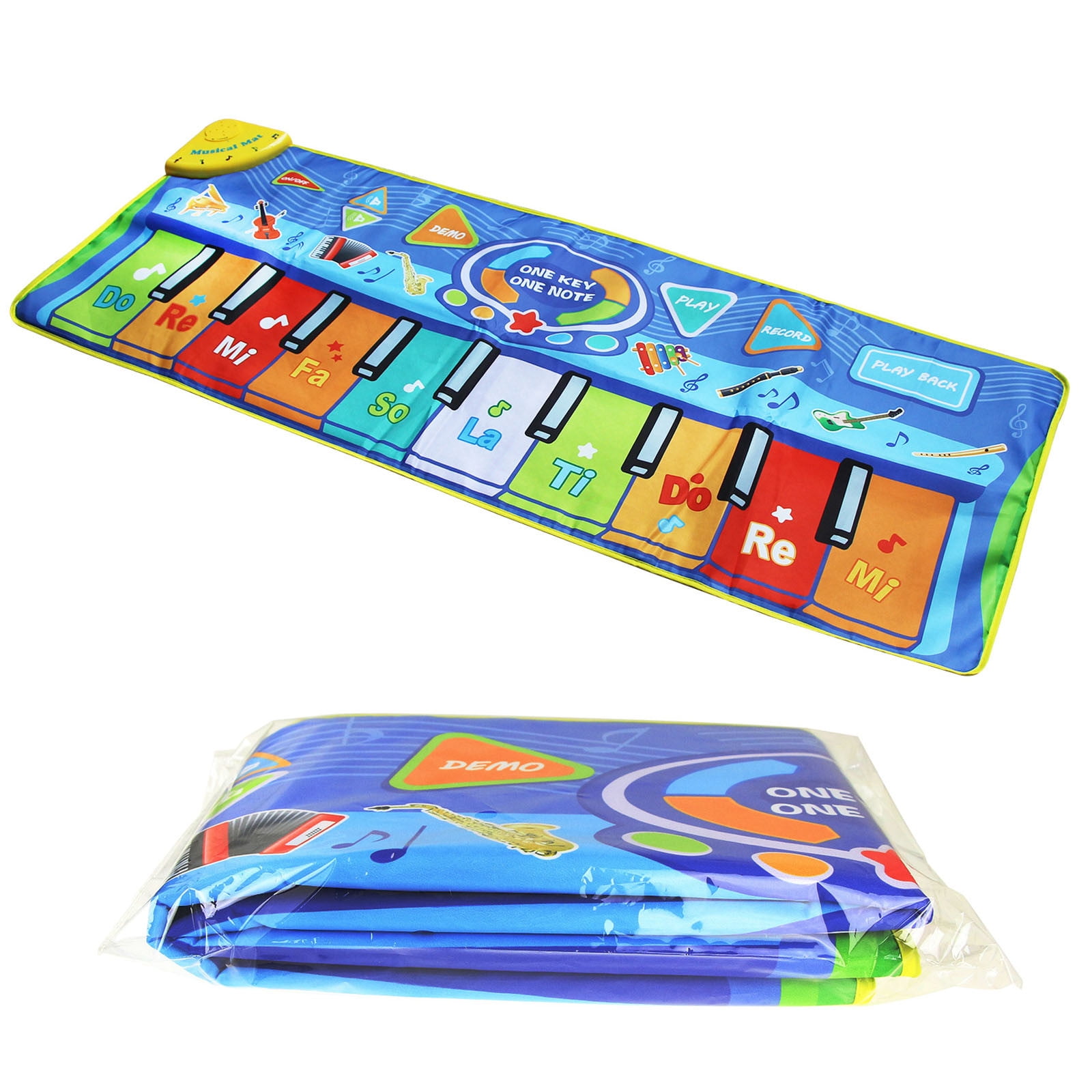 JollyToddler - Blanket de piano - Tapis de piano - Tout-petits