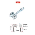 thumbnail image 2 of 1PC Industrial Sliding Door Pulley Steel Hardware Tools, Hanging Rail Channel Wheel Accessories H2 H3 ,Easy to Install, 2 of 7