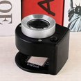 thumbnail image 4 of 2pcs 30X Scale Desktop Magnifier with 3 LED Mini Handheld Illuminated Magnifying Glass Dual Optical Glass Jeweler Loupe, 4 of 5