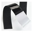 thumbnail image 4 of 1/2/5Meter Black White Adhesive Double Hook And Loop Fastener Tape Nylon Multi-sizes Magic Sticker Tape With Strong Glue 20-50MM Black 5Meter 25mm Wide, 4 of 6
