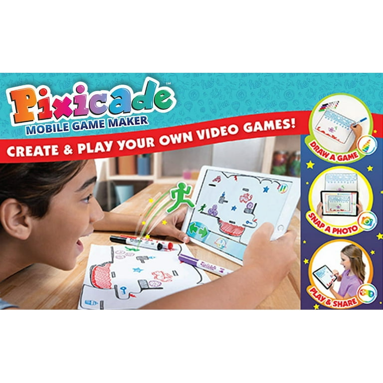 Pixicade Mobile Game Maker TV Spot, 'From Paper to Screen' 