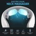 thumbnail image 3 of Neck Massager, Portable Heated Neck Lymphatic Massager for Neck Pain & Fatigue Relief, Neck Massager with 10 Modes 16 Levels Perfect Gifts, 3 of 7