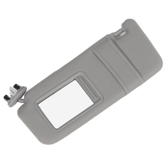 ECCPP Gray Sun Visor Left Driver Side fit for 2006 2007 2008 2009 2010 2011 for TOYOTA Camry Sedan 4-Door Automobile Windshield Visor with Sunroof Vanity Light