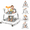 white, variant on XIOYIG 5 in 1 Baby Walker, Music and Lights Walker for Baby Boy Girls 6-18 Months, Foldable Baby Walkers with Wheels and Bouncer Combo Portable, Toddler Infant Walker with Adjustable Height