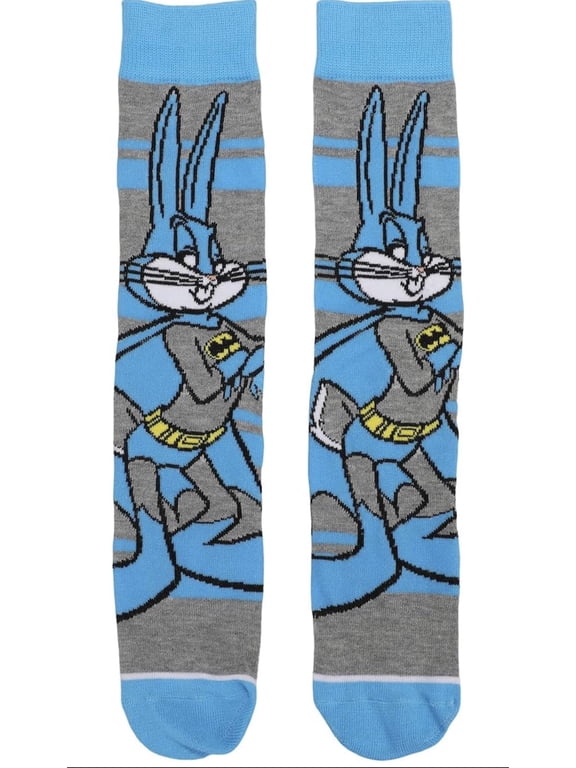 Cartoon Socks, Womens & Mens Fun Novelty Crew Character 360 Degree Artwork Designed Socks