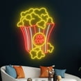 thumbnail image 4 of Handmadetneonsign Popcorn Neon Sign, Popcorn Neon Light, Popcorn Led Light, Popcorn Movie Led Sign, 4 of 5