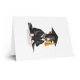 thumbnail image 2 of DistinctInk Greeting Card / Note Card - Miniature Bull Terrier Puppy Graduation - PACK of 1, 2 of 7