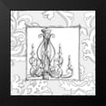 thumbnail image 2 of Harper, Ethan 20x20 Black Modern Framed Museum Art Print Titled - Decorative Chandelier I, 2 of 5