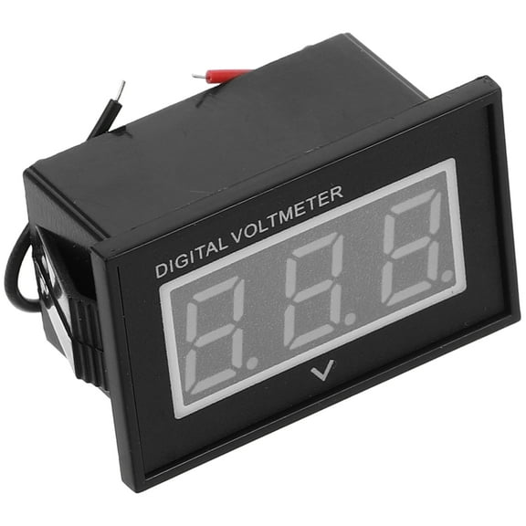 LED 36V-48V Golf Cart Battery Meter LED Digital Voltmeter Battery Gauge Meter Device Tool for Golf Cart Small Battery Display Meter