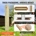 thumbnail image 6 of VEVOR Hardware Cloth, 48'' x 50' Galvanized Wire Mesh Roll, 16 Gauge Chicken Wire Fence Roll, Vinyl Coating Metal Wire Mesh for Chicken Coop Barrier, Rabbit Snake Fences, Poultry Enclosures, 6 of 9
