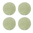 thumbnail image 2 of Round Placemats Set of 4 Cotton Woven Table Mats for Dining Tables 14 Inch Washable Round Table Mats for Dining Tables Woven Heat Resistant Place Mats, 2 of 7