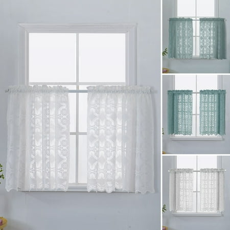 Slot Top Lace Short Cafe Kitchen Bathroom Livingroom Bedroom