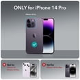 thumbnail image 2 of Funda ESR para iPhone 14 Pro con MagSafe, negra a prueba de golpes, 2 of 9