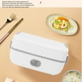 thumbnail image 4 of Leakage Proof Lunch Box With 2 Stainless Steel Inner Bowls For Office, Portable Electric Cooker, Convenient To Use, Dishwasher Safe, 4 of 8