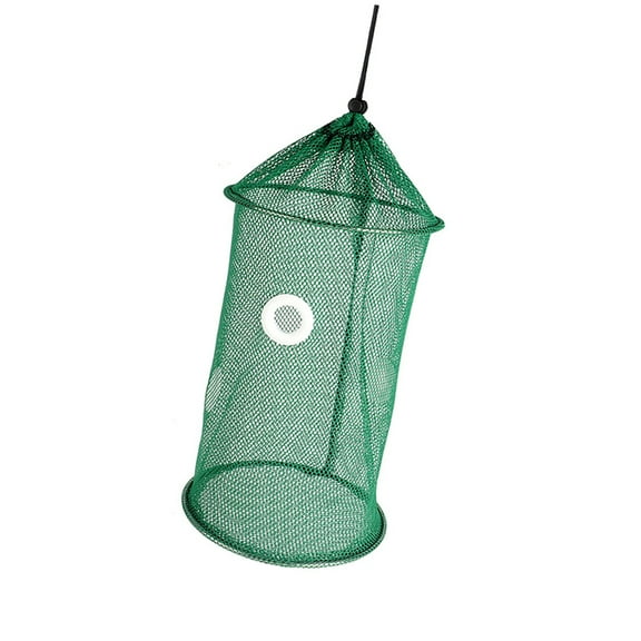 BELOWSYALER Heavy Duty Foldable Fish Basket Baits Cage for Catching Live Fish and Small Crustaceans in Various Water Environment