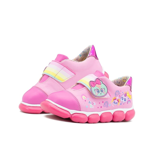 Tenis Distroller Para Niña Estilo Casual Suela EVA Rosa rosa 13.5