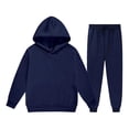 thumbnail image 3 of Tiijoy Toddler Girls Outfits Kids Casual Pullover Hoodie Sweatpants Set, Sizes 3-4, 3 of 5