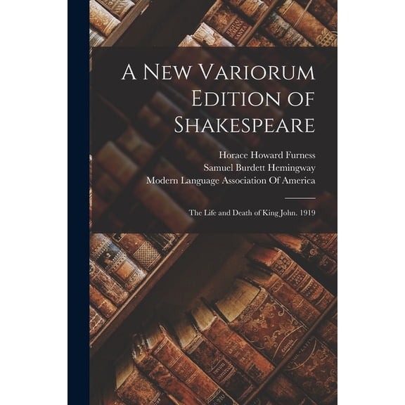 A New Variorum Edition of Shakespeare, (Paperback)