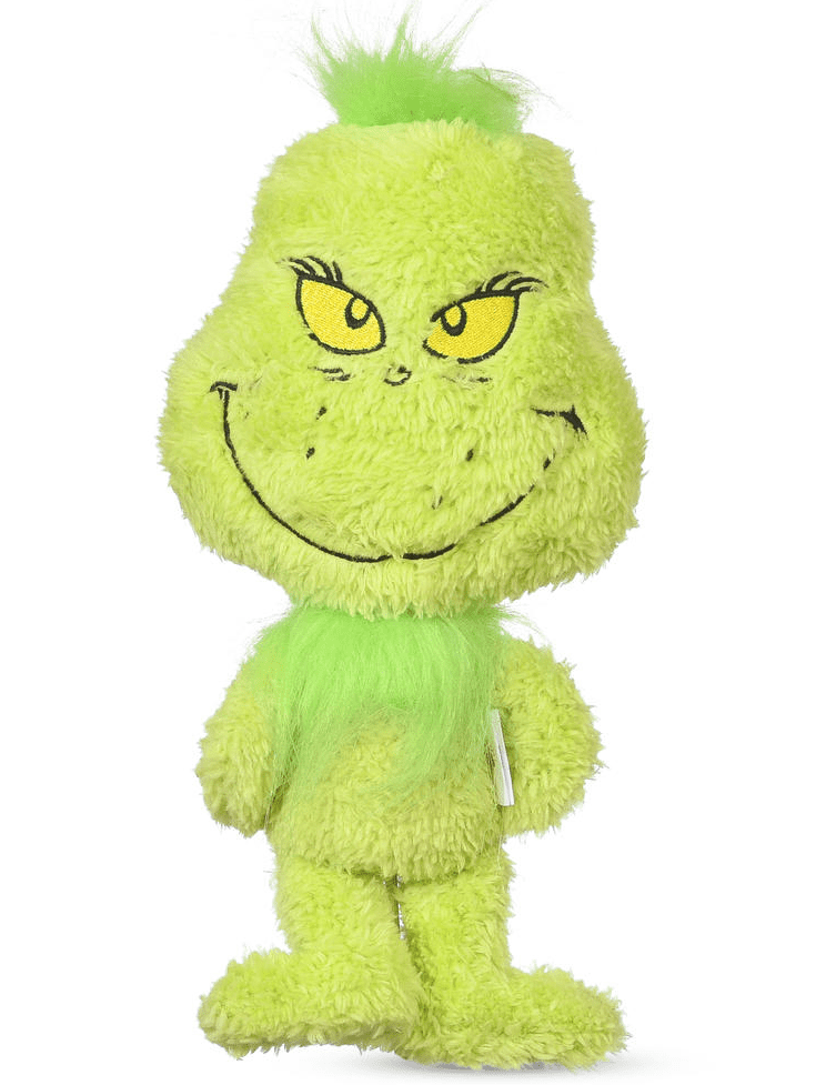 Dr. Suess's The Grinch 3 Piece Plush Dog Toys