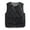 Black 2XL, variant on Winter Women Layering Vest Coat with Storage Bag Thin Padded Press Button Closure V Neck Sleeveless Solid Color Windproof Heat Retention Outdoor Down Coat