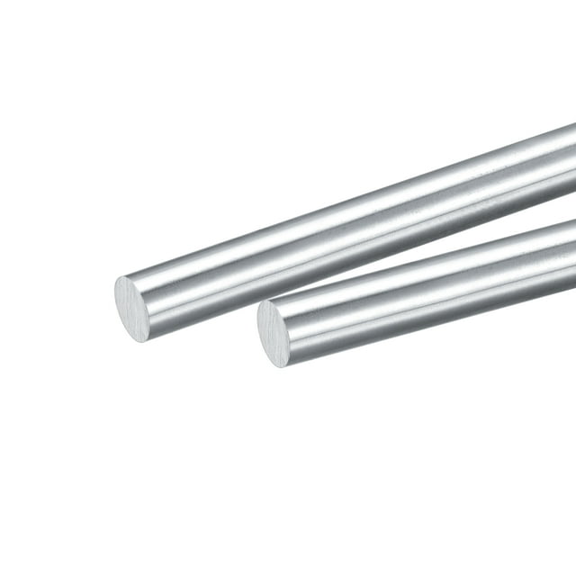 Unique Bargains 12mm Diameter 150mm Length Carbon Steel Rod Hard Shaft Solid Round Rod 2pack