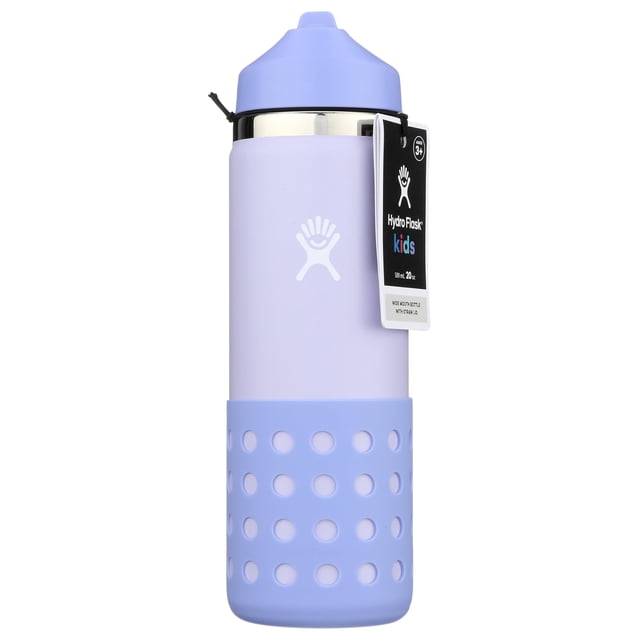 Hydro Flask - Gorro de paja y bota de boca ancha para niños, 20 onzas
