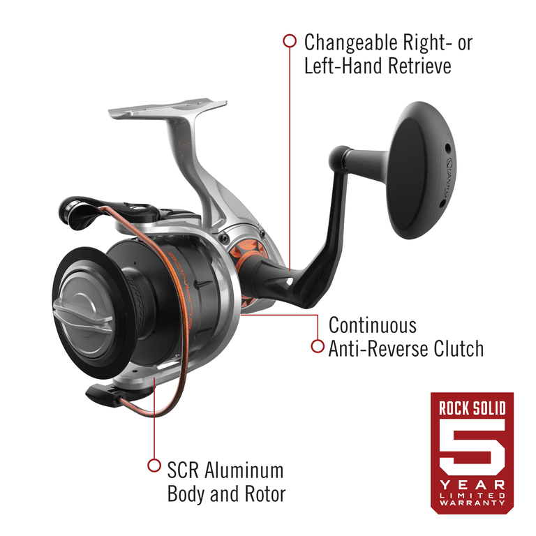 act 40 fishing reel Abu Garcia MAX 4 Low Profile this fishing reel is a great choice for anglers of all skill levels Quantum Reliance Spinning Fishing Reel,