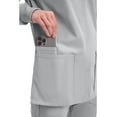 thumbnail image 4 of Cherokee Women's Snap Front Scrub Jacket with 3 Pockets and Knit Cuff - WW340, 4 of 10