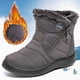 thumbnail image 4 of Botas para clima frío para mujer Botas con plataforma de tobillo antideslizantes Botas cómodas para caminar Likrtyny Tenis De Mujer Tenis De Hombre, 4 of 7