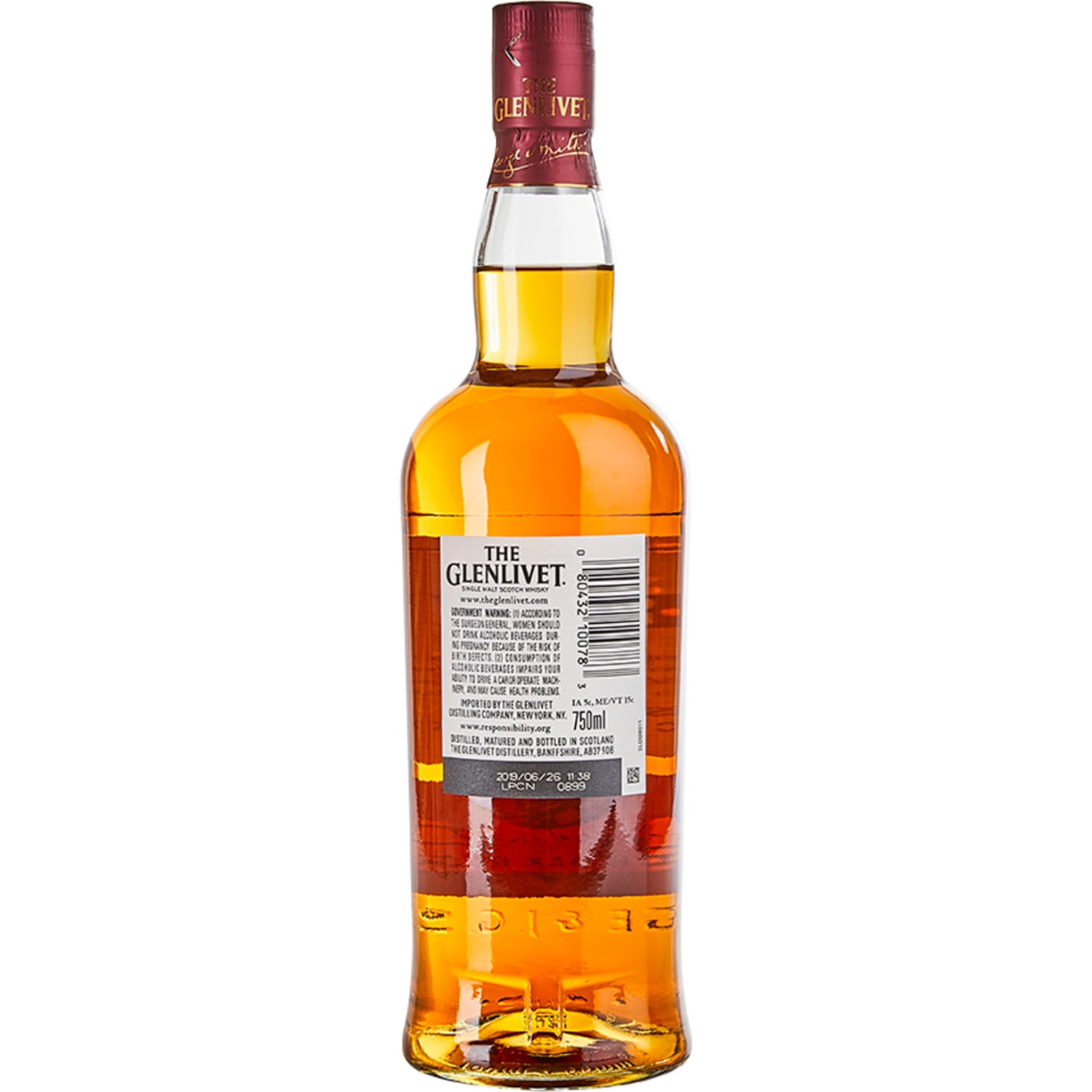 15 Years Speyside Single Malt Scotch Whisky - The Glenlivet US