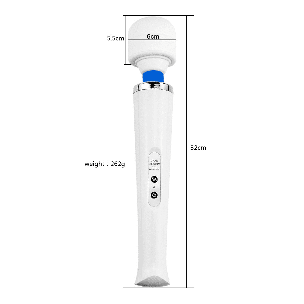Powerful Handheld Massage Stick Magic Massage Stick -10 Modes, Women's Cordless Stick Massager, Relaxing USB - Rear Neck Muscle Tension Relieves Stress - Muscle Soreness Recovery Assistance