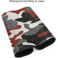 thumbnail image 6 of White Black Red Camo Gaming Mouse Pad Large XL Long Extended Pads Big Mousepad Keyboard Mouse Mat Desk Pad Home Office Decor Accessories for Computer Pc Laptop, 6 of 6