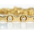 thumbnail image 2 of 1.50ct. DIAMONDS DECO BONE LINK BRACELET 14KT FULL CUT BRILLIANTS, 2 of 9